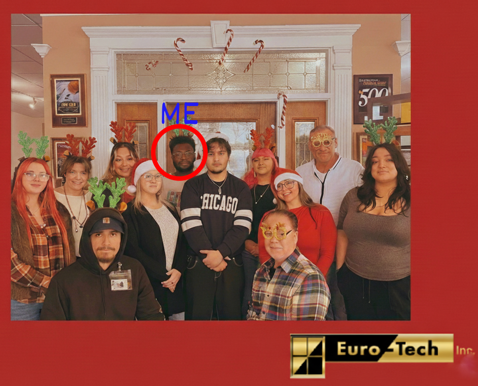 Faruq with Euro-Tech Team